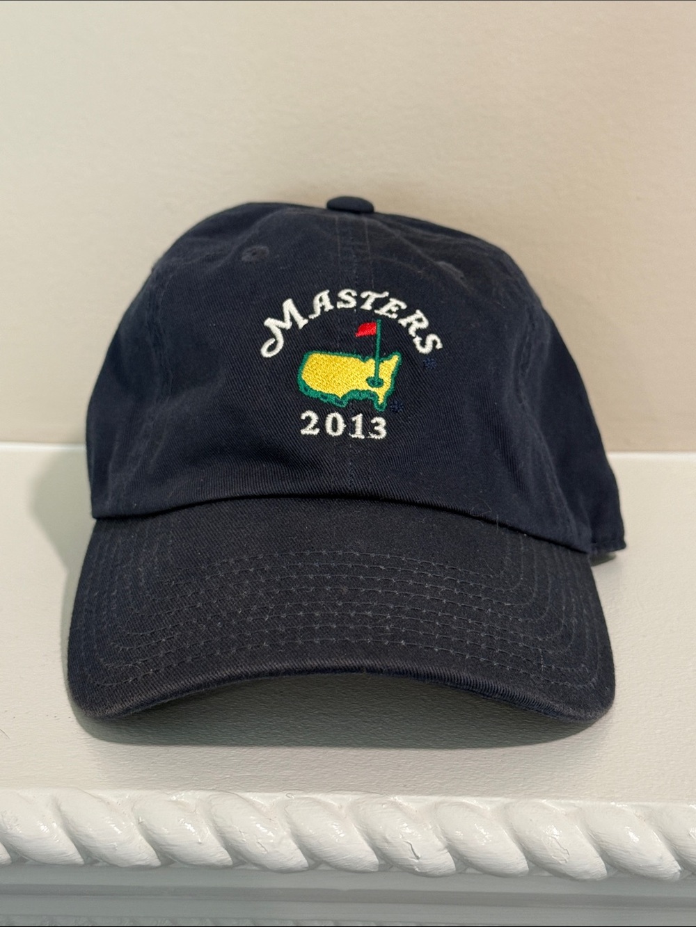 2013 Masters Tournament Navy Cotton Hat - Adam Scott Win Year